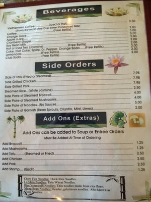Menu photo 5 Saigon Vietnamese Kitchen Santa Fe, NM