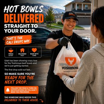 Cali Drops Yoshinoya - Caterers Near Me - Lehi, Utah Cali Drops Yoshinoya - Caterers Near Me - Lehi, Utah