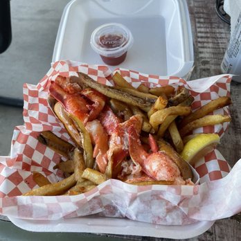 Lobster Pound - Giant lobster roll. - Seafood Markets Near Me - Bradenton, Florida Lobster Pound - Giant lobster roll. - Seafood Markets Near Me - Bradenton, Florida