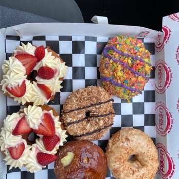 Diablo Doughnuts - Crème brûlée, berry cheesecake-2 , captain Chesapeake, unicorn farts - Donuts Near Me - Baltimore, Maryland Diablo Doughnuts - Crème brûlée, berry cheesecake-2 , captain Chesapeake, unicorn farts - Donuts Near Me - Baltimore, Maryland
