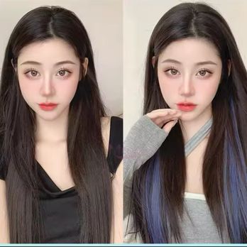 Luz Salon - 100% human hair hand-braiding hair extension highlights - Hair Salons Near Me - Temple City, California