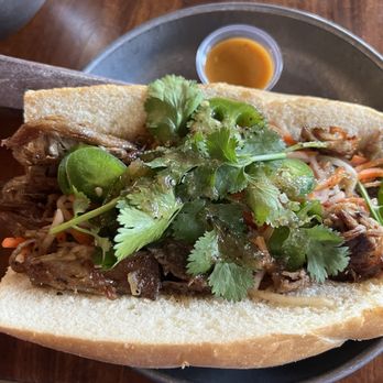 Broderick - PULLED PORK BANH MI SANDWICH - Burgers Near Me - Walnut Creek, California