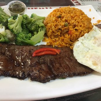 Latin Bohemia - Baby churassco with a side of fried eggs - wed lunch special - Latin American Near Me - Pompano Beach, Florida Latin Bohemia - Baby churassco with a side of fried eggs - wed lunch special - Latin American Near Me - Pompano Beach, Florida