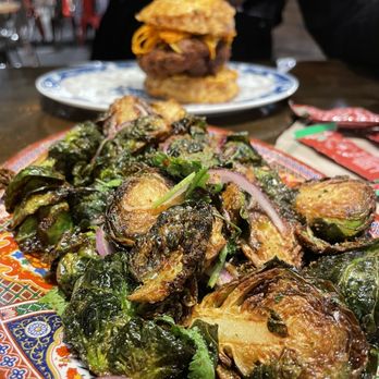 World Street Kitchen - Caramelized Brussels Sprouts (GF) - Asian Fusion Near Me - Minneapolis, Minnesota World Street Kitchen - Caramelized Brussels Sprouts (GF) - Asian Fusion Near Me - Minneapolis, Minnesota