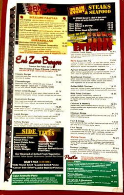 Menu photo 2 Refz Sports Bar & Grill Guymon, OK