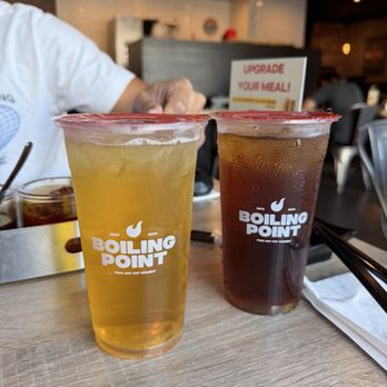 Boiling Point - Green tea & wintermelon tea - Taiwanese Near Me - Irvine, California