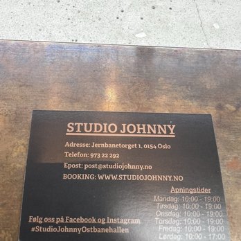 Studio Johnny - Business card - Hair Stylists Near Me - Oslo, 03