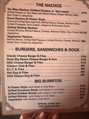 Menu photo 3 Captain Don's Puerto Vallarta, JAL