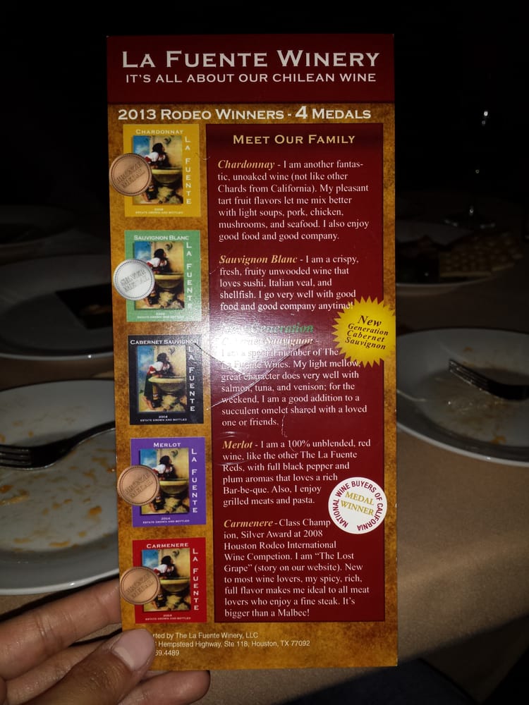 La Fuente Winery - vineyard in Houston, TX