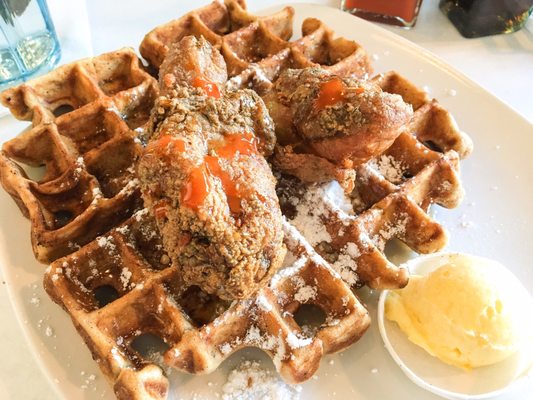 Dame's Chicken & Waffles by null