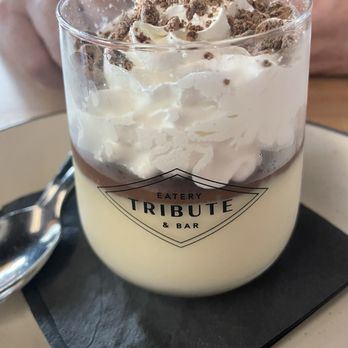 Tribute Eatery & Bar - Butterscotch Budino - Bars Near Me - Coralville, Iowa