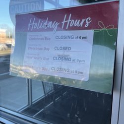 Shaw's - Holiday hours