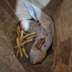 Del Taco - These were the fries I received smh.