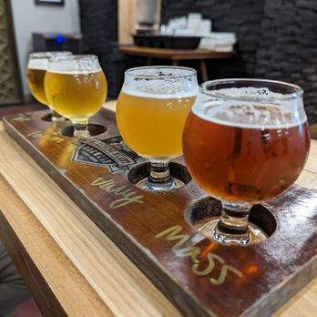 Bleeding Heart Brewery - Flight - Breweries Near Me - Palmer, Alaska