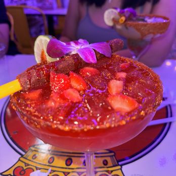 Desvelados - Strawberry No Seas Naca Margarita - Tacos Near Me - Pasadena, California