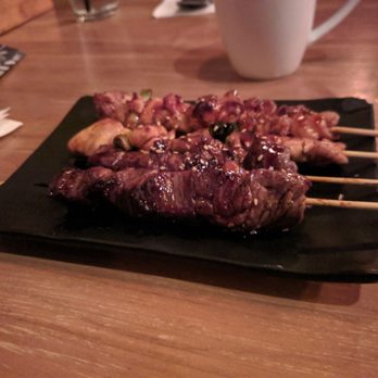 Tiger Den - Chicken green onion and beef ribeye yakitori - Ramen Near Me - Houston, Texas Tiger Den - Chicken green onion and beef ribeye yakitori - Ramen Near Me - Houston, Texas