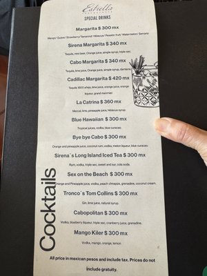 Menu photo 3 Estrella Restaurante Cabo San Lucas, BCS