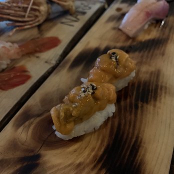 Nara - Amaebi, Hokkaido uni, hamachi nigiri - Japanese Near Me - San Francisco, California Nara - Amaebi, Hokkaido uni, hamachi nigiri - Japanese Near Me - San Francisco, California