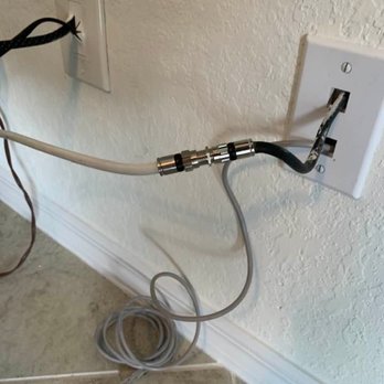 Summit Broadband - Not a normal cable connection or ethernet connection Very sloppily done and intermittently works. Total shame install. - Internet Service Providers Near Me - Naples, Florida Summit Broadband - Not a normal cable connection or ethernet connection Very sloppily done and intermittently works. Total shame install. - Internet Service Providers Near Me - Naples, Florida