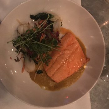 Little Beet Table - Deliciously light and nutty artic char with a slaw. A little on the sweet side but a hearty meal all the same - New American Near Me - New York, New York