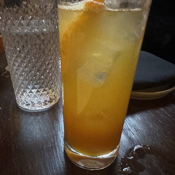 Bee's Knees & Honey Lounge - Passion fruit Mocktail - Lounges Near Me - Brooklyn, New York Bee's Knees & Honey Lounge - Passion fruit Mocktail - Lounges Near Me - Brooklyn, New York