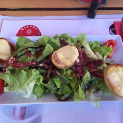 La Chouette - Salade savoyarde du menu a 17€ (aout 2016)