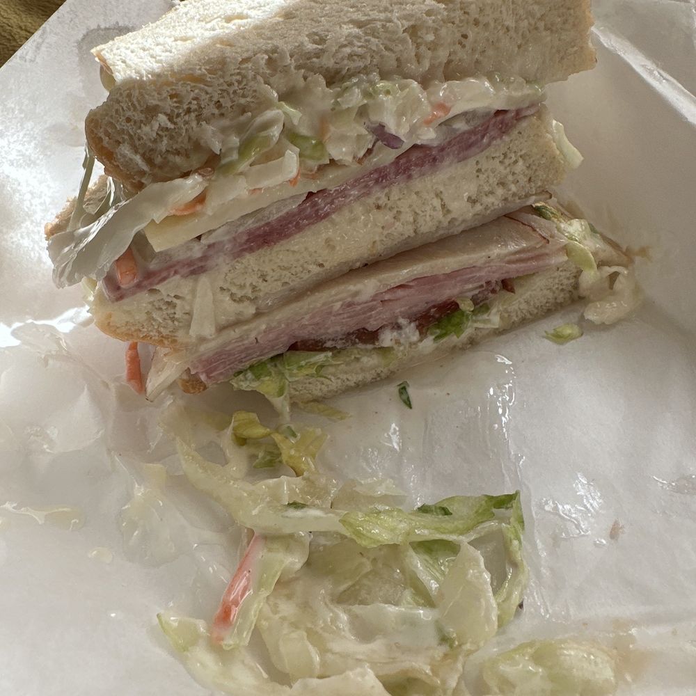 The Dagwood is definitely delicious! Highly recommend. The bread is fresh, the coleslaw is perfect too. The Dagwood is definitely delicious! Highly recommend. The bread is fresh, the coleslaw is perfect too.