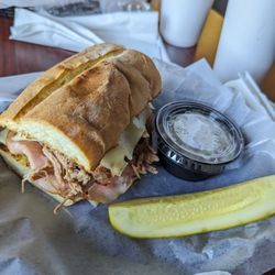 State Street Deli - Cuban Sandwich and Potato Salad (side)
