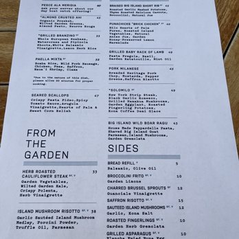 Meridia - Menu - Mediterranean Near Me - Kohala Coast, Hawaii Meridia - Menu - Mediterranean Near Me - Kohala Coast, Hawaii