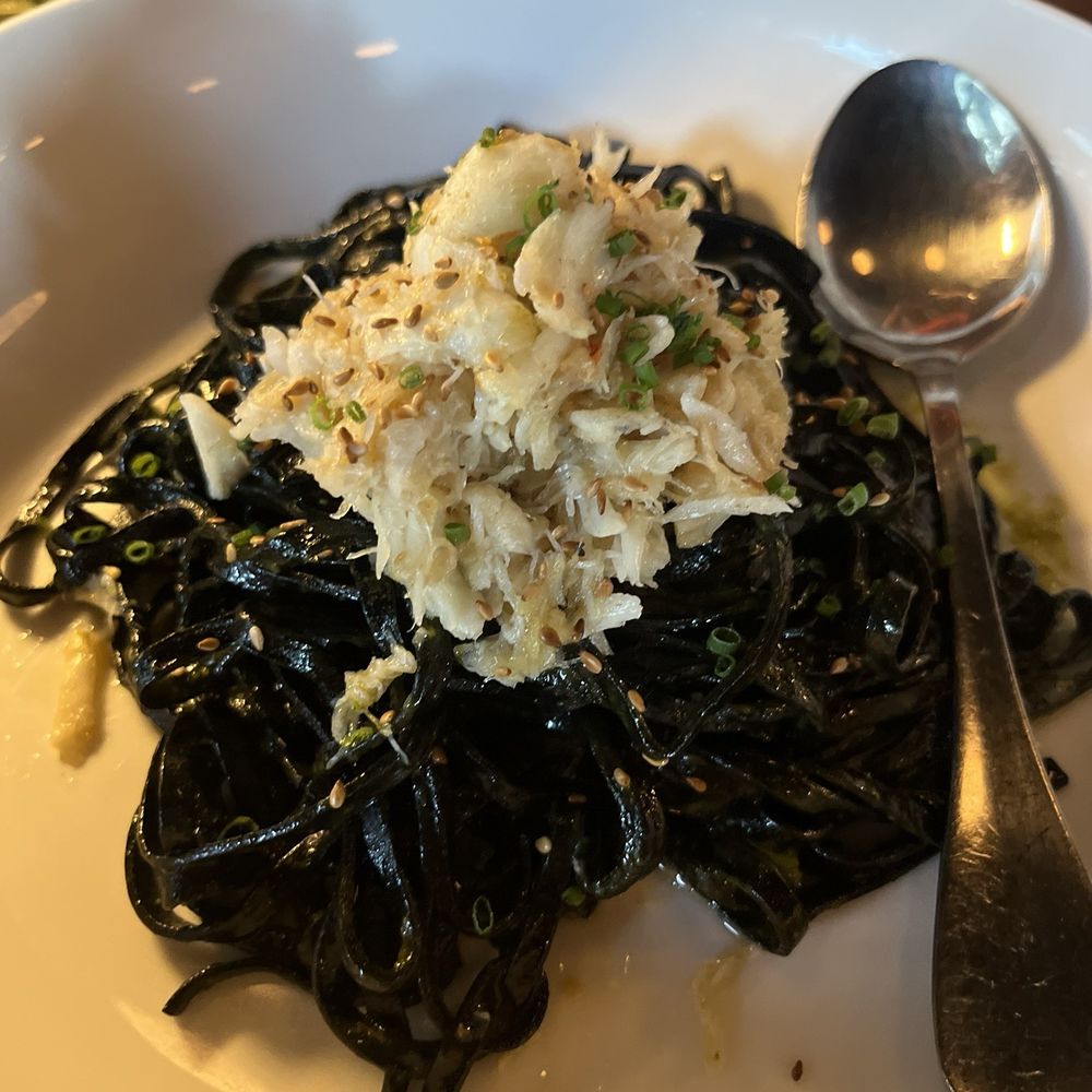 Bar Bella - Squid Ink Crab Pasta - Cocktail Bars Near Me - South Miami, Florida