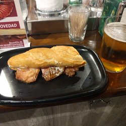 Las Tapas - It's ham with cheese. I can't say it in Spanish