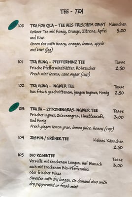 Menu photo 5 Chay Viet Berlin, BE
