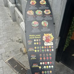 Hawaiian Poke Bowl - The menu