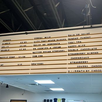 milk + sugar - Menu - Ice Cream & Frozen Yogurt Near Me - Houston, Texas