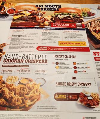 Menu photo 3 Chili's El Paso, TX