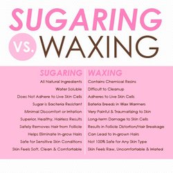 Custom Skin Care Provided by Donna - The benefits of sugaring hair removal