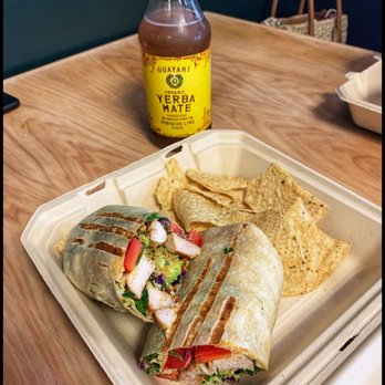 Crave - Thai Chicken Wrap - Juice Bars & Smoothies Near Me - St Augustine, Florida