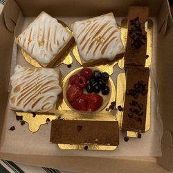 Catalina's Bake Shop - Pastries - Fruit tart, Lemon Meringue and Chocolate