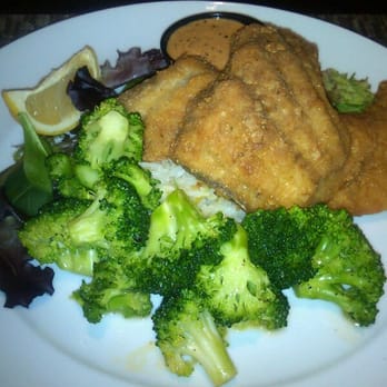 The Speakeasy Grill - My Catfish w/ seasoned broccoli, and dirty rice @Mansion Five 26. - Speakeasies Near Me - Richmond, Virginia The Speakeasy Grill - My Catfish w/ seasoned broccoli, and dirty rice @Mansion Five 26. - Speakeasies Near Me - Richmond, Virginia