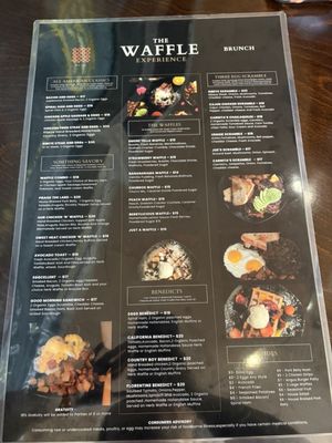 Menu photo 2 The Waffle Experience Elk Grove, CA