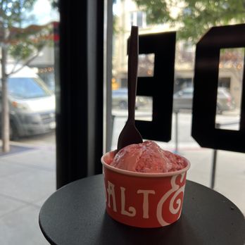 Salt & Straw - My cup of strawberry balsamic - Ice Cream & Frozen Yogurt Near Me - San Francisco, California