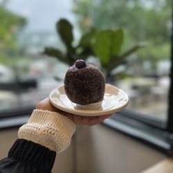 Rose Ave Bakery - Ube cream donut