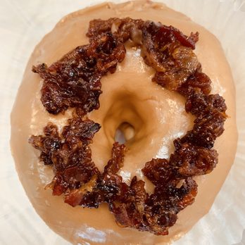 Donut Hub - Maple Bacon. So good, SO GOOD!! - Donuts Near Me - Orange, California