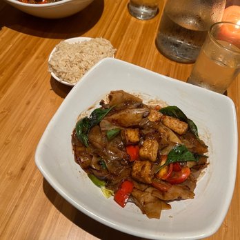 Malai Kitchen - Drunken Noodles with tofu - Thai Near Me - Fort Worth, Texas Malai Kitchen - Drunken Noodles with tofu - Thai Near Me - Fort Worth, Texas