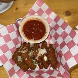 Fried mozzarella Fried mozzarella