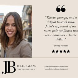 Julia Balazs Fine Art Appraisals