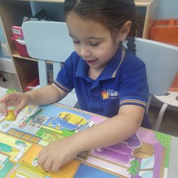 Childrens Paradise Academy - Working on speech therapy