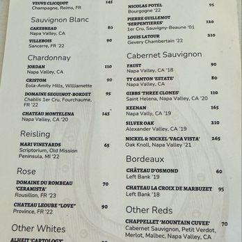 The Inn At Stonecliffe - Wine list - they have more - Venues & Event Spaces Near Me - Mackinac Island, Michigan The Inn At Stonecliffe - Wine list - they have more - Venues & Event Spaces Near Me - Mackinac Island, Michigan