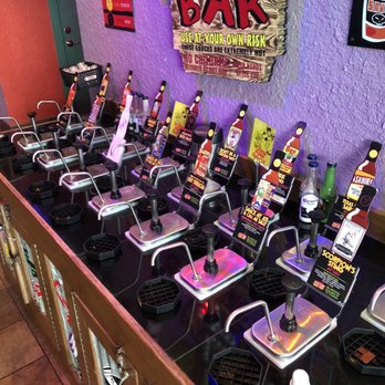 Tijuana Flats - Sauce selection. - Tex-Mex Near Me - Saint Cloud, Florida