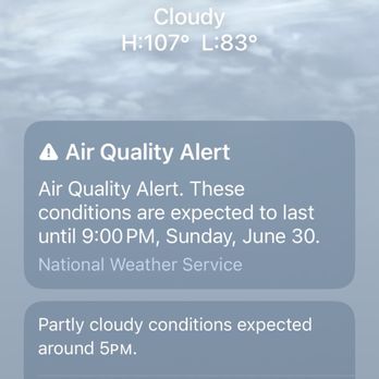 Take 5 Oil Change - The temp while they made me sit in my car - Oil Change Stations Near Me - Gilbert, Arizona